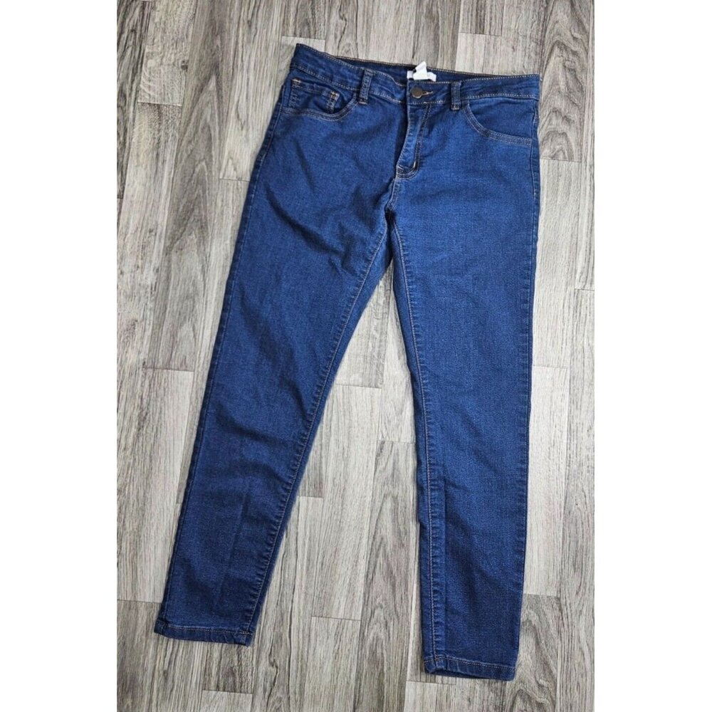 Forever 21‎ Womens Size 30 Pockets Skinny Denim Blue Jeans